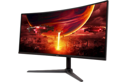 Monitor Acer Nitro XZ342CUV3BMiiphx 86,36 cm (34 ''), UWQHD VA 1 ms 180 Hz ukrivljen 1500R
