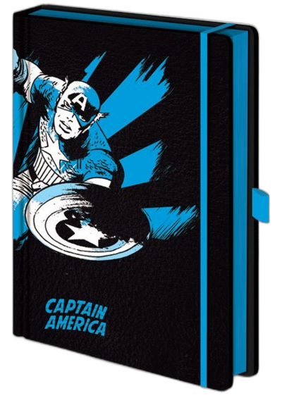 MARVEL (CAPTAIN AMERICA) A5 PREMIUM BELEŽNICA PYRAMID