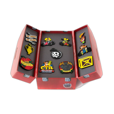 Official Crash Team Racing Nitro-Fueled Toolbox Pin Set