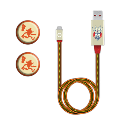 MERCHANDISE CRASH BANDICOOT 2020 led kabel in thumb grips