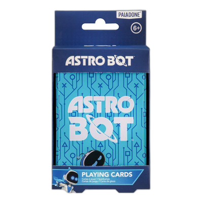 PALADONE - ASTROBOT igralne karte v zbirateljski pločevinki