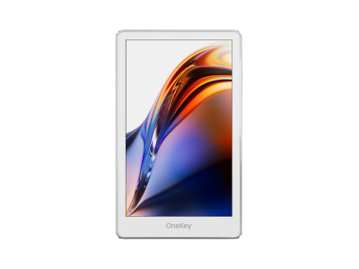 OneKey PRO, denarnica za bitcoin in druge kriptovalute, Bluetooth, USB-C, alu, bela