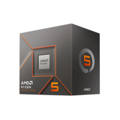 AMD Ryzen 5 8400F 4,2/4,7GHz 16MB AM5 65W Wraith Stealth hladilnik BOX procesor
