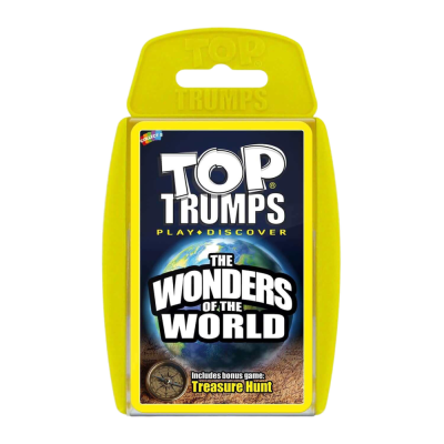 WINNING MOVES WONDERS OF THE WORLD TOP TRUMPS namizna igra
