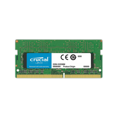 RAM SODIMM DDR4 8GB PC4-19200 2400MT/s CL17 SR x8 1.2V Crucial