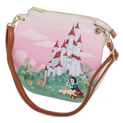 LOUNGEFLY DISNEY SNOW WHITE CASTLE SERIES CROSS BODY BAG TORBICA