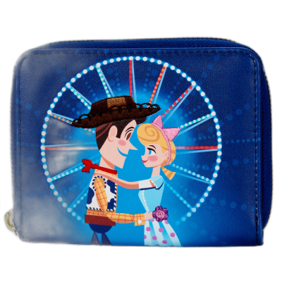 LOUNGEFLY PIXAR MOMENT TOY STORY WOODY BO PEEP DENARNICA