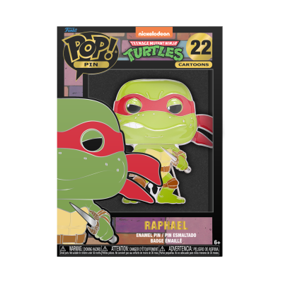 FUNKO POP PIN: TEENAGE MUTANT NINJA TURTLES - RAPHAEL
