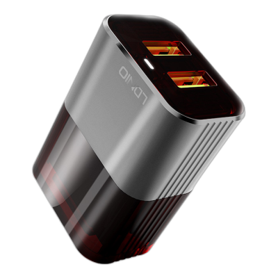 Komplet adapter LDNIO A2206 220v 2x USB, max 2,4A + lightning kabel