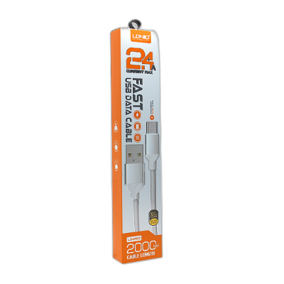 Kabel LDNIO LS392 Lightning 2m 2,4A črno/rdeč