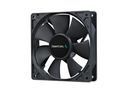 Ventilator za ohišje DeepCool XFAN 120, 120mm, črn
