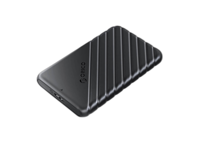 Zunanje ohišje za 2,5'' HDD/SSD, USB 3.0 v SATA3, tool-free, črn, ORICO 25PW1-U3