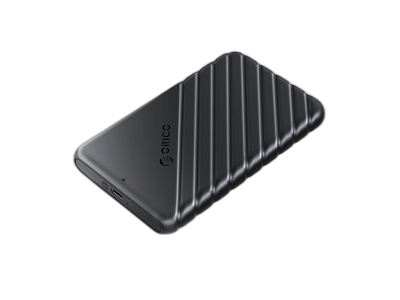 Zunanje ohišje za 2,5'' HDD/SSD, USB-C 3.1 UASP v SATA3, tool-free, črno, ORICO 25PW1C-C3