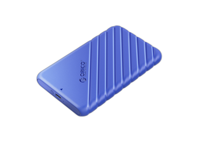 Zunanje ohišje za 2,5'' HDD/SSD, USB-C 3.1 UASP v SATA3, tool-free, modro, ORICO 25PW1C-C3