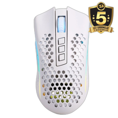 REDRAGON STORM PRO M808 BREZŽIČNA/ŽIČNA MIŠKA - BELA