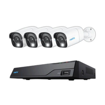 Reolink NVR snemalnik NVS8-12MB4 4K, 12MP, 8 kanalni NVR, 2TB HDD, 4x kamera POE