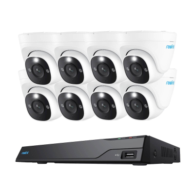 Reolink NVR snemalnik NVS16-12MD8 4K, 12MP, 16 kanalni NVR, 4TB HDD, 8x kamera