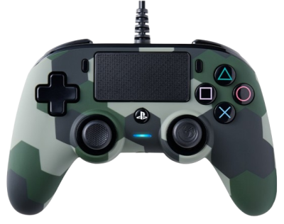 Nacon | PS4 WIRED COMPACT ŽIČNI KONTROLER CAMO GREEN