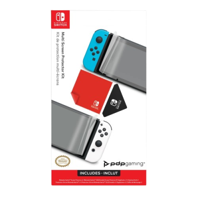 PDP NINTENDO SWITCH ZAŠČITA ZA ZASLON - KIT (SWITCH & OLED)