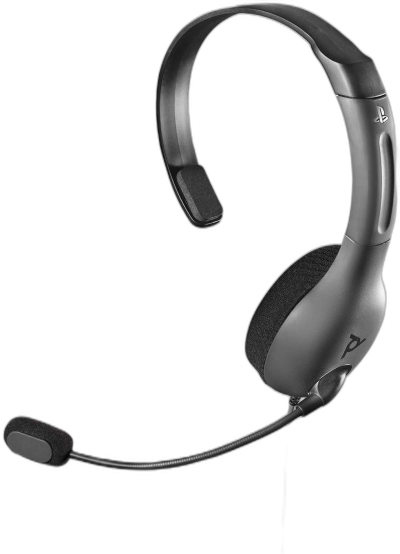 Slušalke PDP PS4, PS5 CHAT HEADSET LVL30 sive