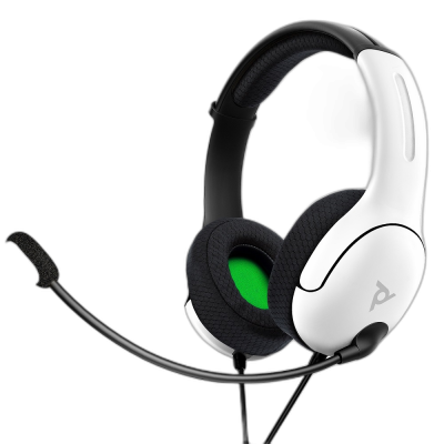 Slušalke PDP LVL40 Chat Headset za XBOX bele barve