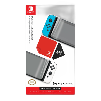 PDP NINTENDO SWITCH ZAŠČITA ZA ZASLON - KIT (SWITCH & OLED)
