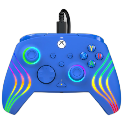 PDP XBOX ŽIČNI KONTROLER AFTERGLOW WAVE BLUE