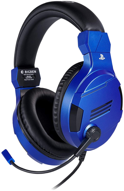 BIGBEN STEREO GAMING ŽIČNE SLUŠALKE V3, MODRE