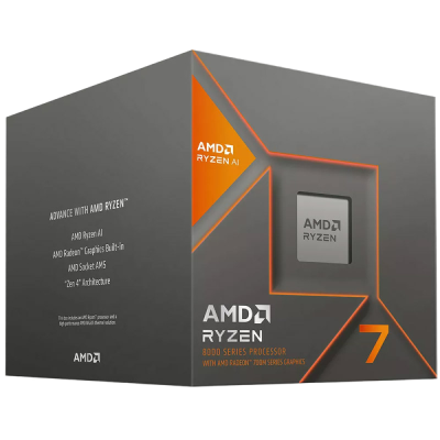 AMD Ryzen 7 8700G 4,2/5,1GHz 45-65W AM5 Wraith Spire hladilnik BOX procesor