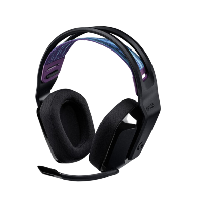 LOGITECH G535 LIGHTSPEED Wireless Gaming z mikrofonom črne slušalke