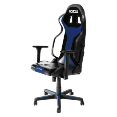 SPARCO GRIP SKY gaming stol črno - modre barve