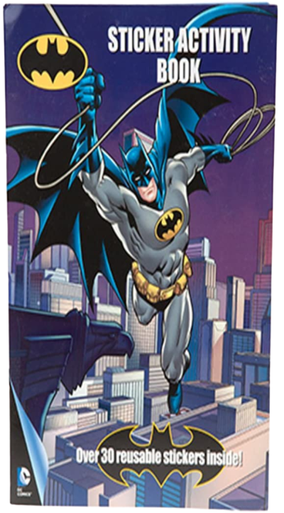 DC BATMAN, POBARVANKA Z NALEPKAMI
