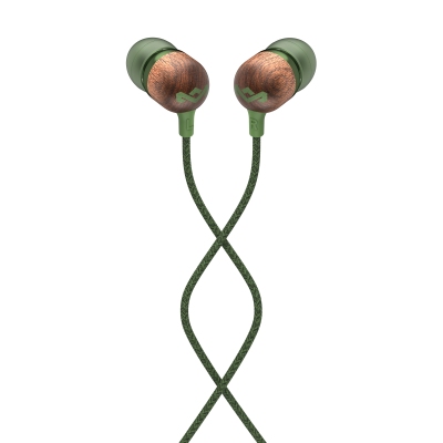 HOUSE OF MARLEY SMILE JAMAICA GREEN IN-EAR HEADPHONES