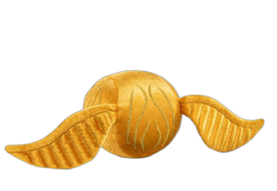 NOBLE COLLECTION Harry Potter Golden Snitch plišasta igrača