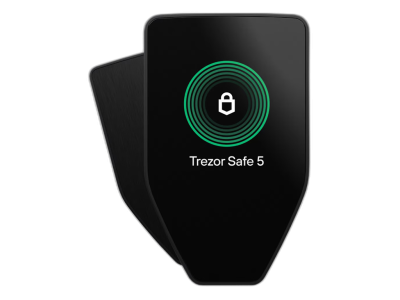Trezor Safe 5, denarnica za Bitcoin in druge kriptovalute, USB-C, črna