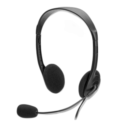 Slušalke Ewent, nadzor glasnosti, mikrofon, EW3563