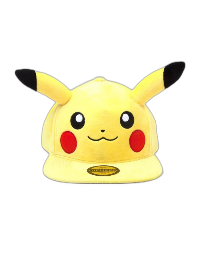 DIFUZED POKEMON - PIKACHU PLUSH MOŠKA SNAPBACK KAPA