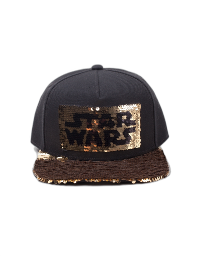 DIFUZED STAR WARS - LOGO SEQUINS SNAPBACK