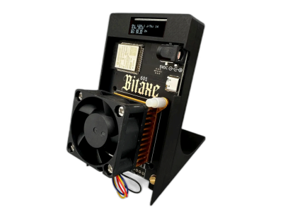 Bitaxe 601 Gamma, črn, komplet za samostojno rudarjenje, 1.3TH/s, EU napajalnik