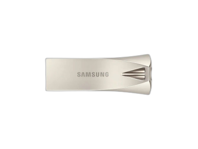USB ključek Samsung BAR Plus, 128GB, USB 3.1 400 MB/s, srebrn
