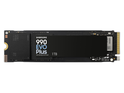 SSD 1TB M.2 80mm PCI-e 5.0 x2 NVMe, V-NAND, Samsung 990 EVO Plus (MZ-V9S1T0BW)