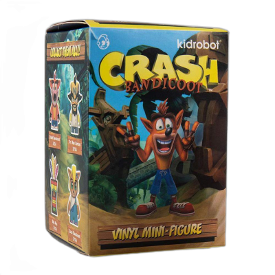 KIDROBOT FIGURE CRASH BANDICOOT MINI SERIES