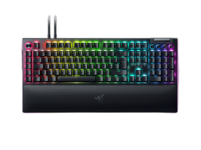 Tipkovnica Razer BlackWidow V4 Pro, zelena stikala, UK SLO g.