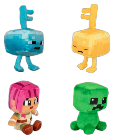 JINX MINECRAFT DUNGEONS MINI CRAFTER PLUSH PLIŠASTA IGRAČKA