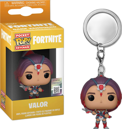 FUNKO POCKET POP KEYCHAIN Fortnite S2 Valor obesek