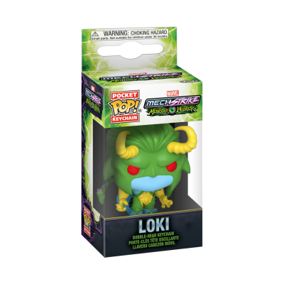 FUNKO POCKET POP KEYCHAIN Monster hunters Loki obesek