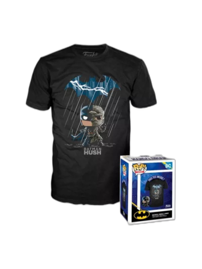 FUNKO POP TEE: DC - BATMAN (HUSH) - XL