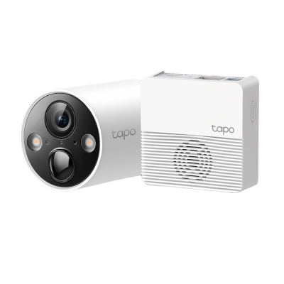 TP-LINK Tapo C420S1 3,18mm dnevna/nočna WiFi 2K QHD črno/bela brezžična zunanja nadzorna kamera 