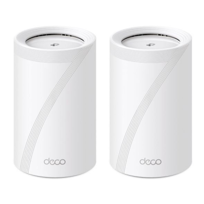 TP-LINK Deco BE65 BE9300 Tri-Band WiFi7 2-pack Mesh brezžični usmerjevalnik - router