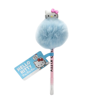 BLUE SKY HELLO KITTY POM POM PEN pisalo